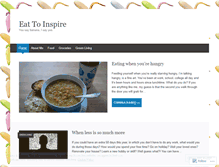 Tablet Screenshot of eattoinspire.com